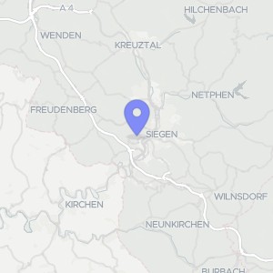Karte von Kösliner Straße 4, 57072 Siegen