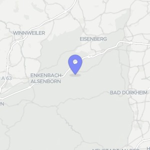 Karte von Hauptstraße  1a, 67316 Hertlingshausen