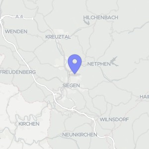 Karte von Talstraße 60, 57076 Siegen