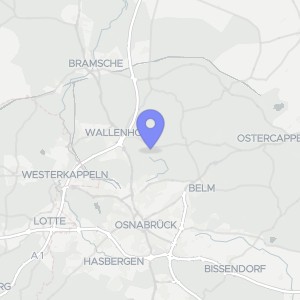 Karte von Eschweg 6, 49134 Wallenhorst, Rulle