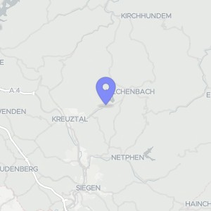 Karte von Hochstraße 39, 57271 Hilchenbach, Dahlbruch