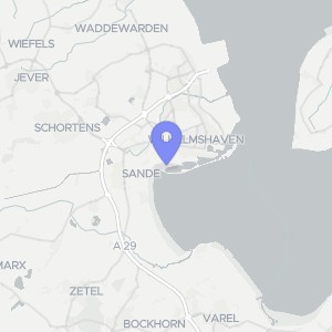Karte von Planckstraße 18, 00000 Wilhelmshaven