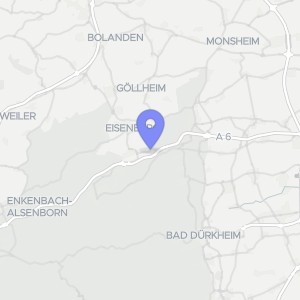 Karte von Hauptstraße  26, 67311 Tiefenthal
