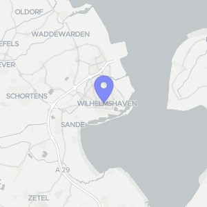 Karte von Virchowstr. 34/Börsenstr. 1, 00000 Wilhelmshaven