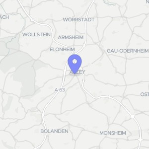 Karte von Donnersbergstraße, 00000 Alzey