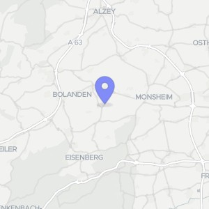Karte von Hauptstraße 1, 67308 Bubenheim