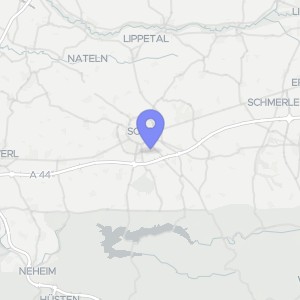 Karte von Bergeder Weg 5, 9, 7, 3, 59494 Soest