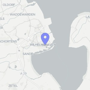 Karte von Schulstraße  1, 1A, 26384 Wilhelmshaven