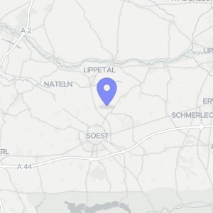 Karte von Schleddestr. 11, Kutmecke und Winkelkamp, 59494 Soest, Thöningsen