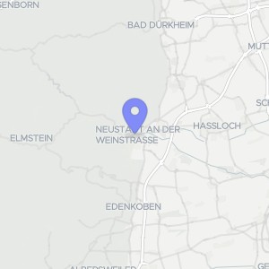 Karte von Hauptstraße  100 - 104, 67433 Neustadt an der Weinstraße
