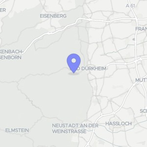 Karte von Fünfguldenberg 223 A, 67098 Bad Dürkheim, Grethen
