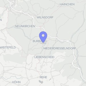 Karte von Hickengrundstraße 44, 57299 Burbach-Holzhausen