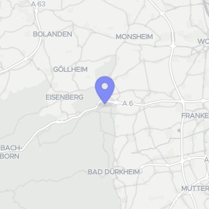 Karte von Lindenweg 17, 67269 Grünstadt, Sausenheim