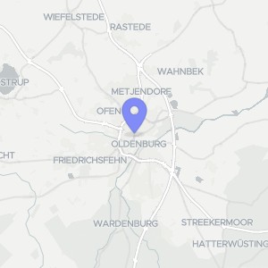 Karte von Cloppenburger Str. 174, 166, 168 Tilsiter Str. 11, 13, 15, Alexanderstraße 346, 348, 350, 352  168, , 00000 Oldenburg