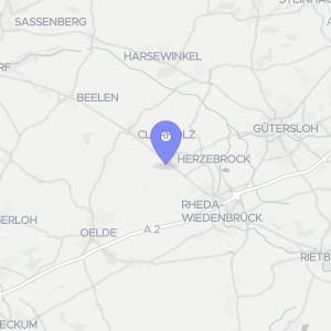 Karte von Brentanostr. 2, 33442 Herzebrock-Clarholz, Herzebrock