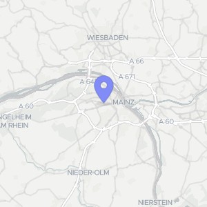 Karte von Am Gonsenheimer Spieß 89, 55122 Mainz