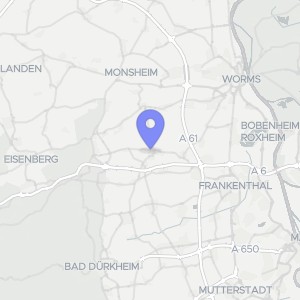 Karte von Lindesheimer Straße  1, 67246 Dirmstein