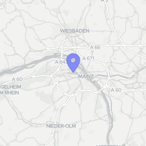 Karte von Am Judensand 27, 27 A, 27 B, 27 C, 29, 29 A, 29 B, Drosselweg 1, 3, 5, 55122 Mainz, Gonsenheim