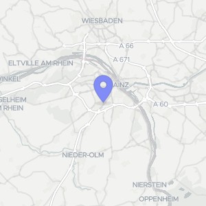 Karte von Südring 14-20, 55128 Mainz, Bretzenheim