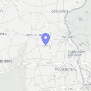 Karte von Wormser Landstraße 62, 67551 Worms, Heppenheim