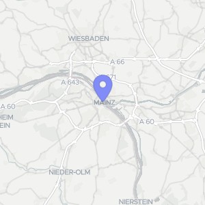 Karte von Rheinstraße  37, 55116 Mainz