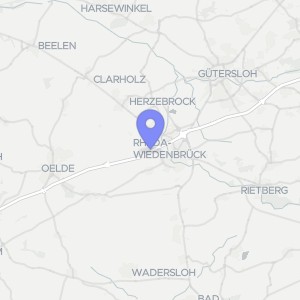Karte von Breslauer Straße 46, 33378 Rheda-Wiedenbrück, Rheda
