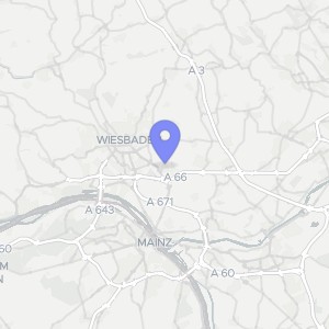 Karte von Am Hochfeld 30,32,34, 65205 Wiesbaden, Erbenheim