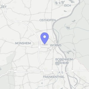 Karte von Heppenheimer Straße 7, 67549 Worms