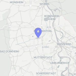 Karte von Zellerstraße 9 a, 67227 Frankenthal (Pfalz), Eppstein