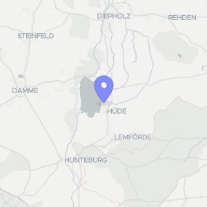 Karte von Am Vorliek 18, 49448 Hüde
