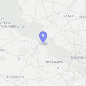 Karte von Langer Acker 12, 33790 Halle