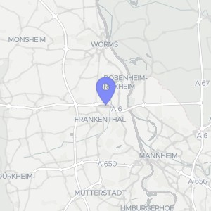 Karte von Akazienweg 5 A, B, C, 67227 Frankenthal (Pfalz), Mörsch
