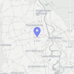 Karte von Dürkheimer Straße 7 / An der Stadtmauer 2, 67071 Ludwigshafen