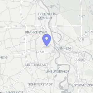 Karte von Luitpoldstr. 111b, 67063 Ludwigshafen, Friesenheim