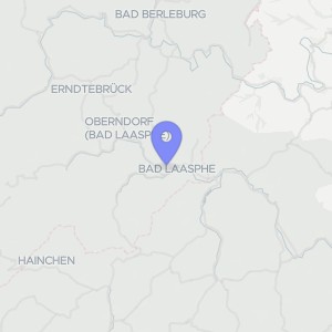 Karte von Bergstraße, 57334 Bad Laasphe
