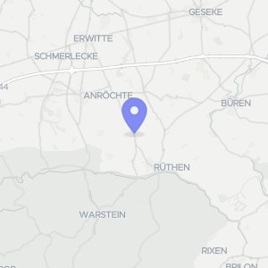 Karte von Menzeler Straße 18, 59602 Rüthen, Menzel