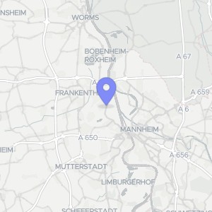 Karte von Heinrich-Caro-Straße  27, 67069 Ludwigshafen, Oppau