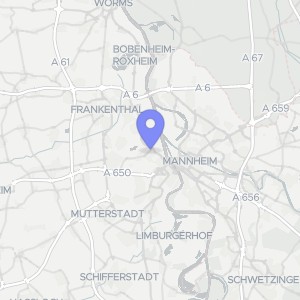 Karte von Herrenwaldstraße 10, 67063 Ludwigshafen am Rhein, Friesenheim
