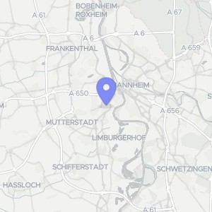 Karte von Oberstraße  19, 00000 Ludwigshafen, Mundenheim