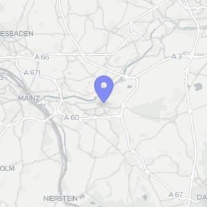 Karte von Friedhofstraße 24, 65428 Rüsselsheim