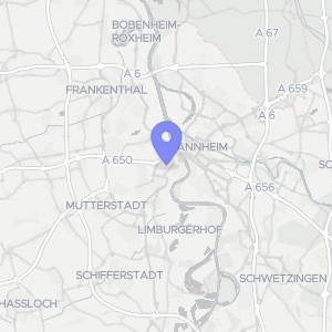 Karte von Richard-Dehmel-Straße  31, 67061 Ludwigshafen, Mundenheim