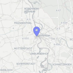 Karte von Blücherstraße 11, 67063 Ludwigshafen am Rhein, Friesenheim