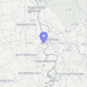 Karte von Bürgermeister-Kutterer-Str. 12, 14, Kaiser-Wilhelm-Str. 67, 69, 00000 Ludwigshafen