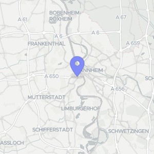 Karte von Bgm.-Kutterer-Straße 12, 67059 Ludwigshafen am Rhein, Mitte