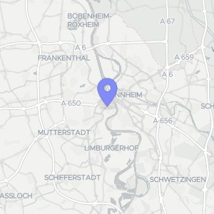 Karte von Arnulfstraße  32, 67061 Ludwigshafen, Mundenheim