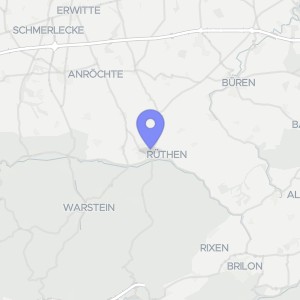 Karte von Am Töneken, 59602 Rüthen