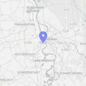 Karte von Dammstraße 16,  Wörthstraße 15, 67059 Ludwigshafen