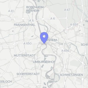 Karte von Halbergstraße 29, 67061 Ludwigshafen am Rhein, Süd