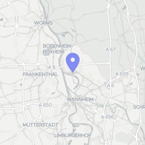Karte von Faserweg 5, Webereistr.  38, 00000 Mannheim, Sandhofen