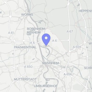 Karte von Niederbronner Straße 21, Sisalweg 16, 00000 Sandhofen